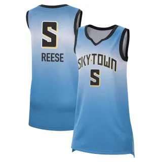 Women's Chicago Sky Angel Reese Light Blue 2024 Rebel Edition Jersey