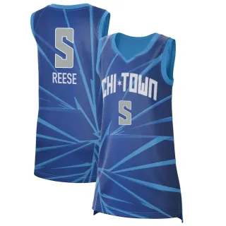 Women's Chicago Sky Angel Reese Rebel Edition Victory Blue 2021 Jersey