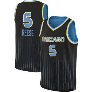 Youth Chicago Sky Angel Reese Explorer Edition Victory Black 2021 Jersey